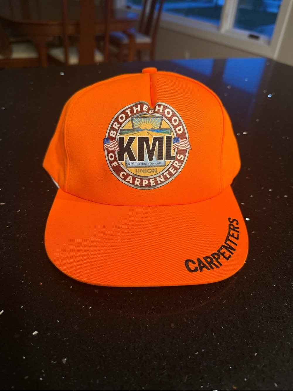 KML Brotherhood of Carpenters Union Hat